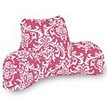 Majestic Home Goods Indoor French Quarter Reading Pillow; Hot Pink
