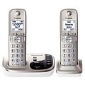 Panasonic® KX-TGD222N DECT 6.0 Duo Cordless Phone; Champagne Gold