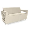 OFMâ„¢ Distinct Series PVC-Free Polyurethane Soft Seating Sofa With Chrome Feet; Cream