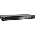 Transition Networks® High Performance Managed Gigabit Ethernet PoE+ Switch; 24 Ports