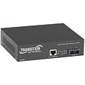 Transition Networks® 10/100/1000Base-T to 1000Base-SX PoE+ PSE Media Converter