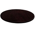Flash Furniture 24 Round Veneer Table Top, Walnut
