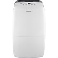 Hisense DH-50KD1SDLE 50 Pint 2-Speed Dehumidifier With Built-In 1200 W Heater; White