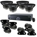 REVO™ 16CH 960H 2TB DVR Surveillance System W/700TVL 4 Dome 6 mini Turret Cameras, Black