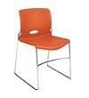 HONÂ® Olson StackerÂ® Stacking Chair, 4-Pack, Tangelo