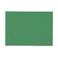 JAM Paper® Blank Note Cards, A2 size, 4.25 x 5.5, Green, 100/pack (175968)