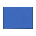 JAM Paper® Blank Note Cards, A6 size, 4 5/8 x 6 1/4, Blue Linen, 100/pack (175988)