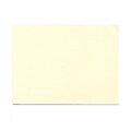 JAM Paper® Blank Note Cards, A6 size, 4 5/8 x 6 1/4, Natural White Impact, 100/pack (48427)