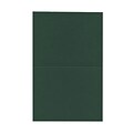 JAM Paper® Blank Foldover Cards, A2 size, 4 3/8 x 5 7/16, Dark Green, 100/pack (330913108)