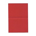 JAM Paper® Blank Foldover Cards, A6 Size, 4 5/8 x 6 1/4, Crushed Leaf Poppy Gold Red, 25/Pack (HOCT910B)