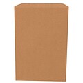 JAM Paper® Merchandise Bags, Small, 6 1/4 x 9 1/4, Brown Kraft, Bulk 1000 Bags/Carton (342126846)