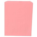 JAM Paper® Merchandise Bags, Medium, 8.5 x 11, Baby Pink, 1000/carton (342126824)