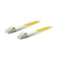 AddOn 6.5 LC/LC Male Single-Mode Fiber Duplex Optic Patch Cable; Yellow