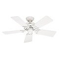 Hunter® Hudson™ 42 5 Blades Ceiling Fan, White