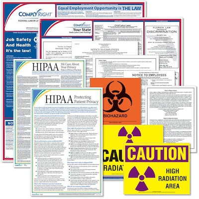ComplyRight Federal & State Healthcare Public Health Poster Kit, CA - California (E50CAUPUBHLTH)