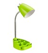 All the Rages Limelights LD1002-GRN Organizer Desk Lamp; Green