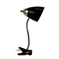 All the Rages Limelights Gooseneck Clip Light, 14.8'', Black (LD2001-BLK)