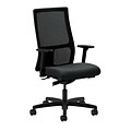 HON® Ignition® Mid-Back Office/Computer Chair, Adj Arms, Synchro-Tilt, Contourett Polyurethane Black