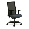 HON® Ignition® Mid-Back Office/Computer Chair, Adjustable Arms, Centurion Blue Fabric