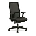 HON® Ignition®  Knit Mesh Mid-Back Office/Computer Chair, Arms, Black (HONIW108UR10)