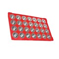 MagClip 72422 Socket Caddy and 28 Pegs, Red