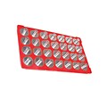 MagClip 72423 Socket Caddy and 28 Pegs, Red