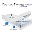 Trademark Remedy™ Bed Bug Dust Mite Cotton Mattress Protector, Twin XL