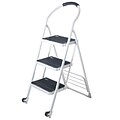 Trademark Stalwart™ Step Ladder Folding Cart Dolly; 250 lbs., White