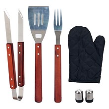 Chef Buddy 7 Piece BBQ Apron and Utensil Set