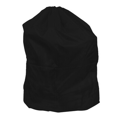 Trademark Global Laundry Bag, Nylon, Black (82-5044BLK)