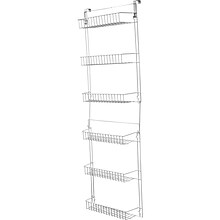 Trademark 5 Overdoor Storage Basket Rack (M050018)