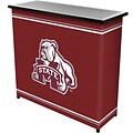 Trademark 36 Metal Portable Bar With Case, Mississippi State University