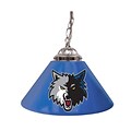 Trademark NBA 14 Single Shade Gameroom Lamp, Minnesota Timberwolves