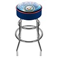 Trademark 30 Padded Swivel Bar Stool, US Navy (Made in USA)