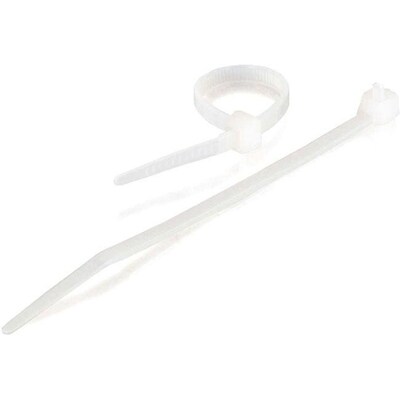 C2G® 100/Pack 11 1/2 White Cable Tie