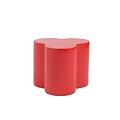 Euro Style™ Sloan Fiberglass Stool, High Gloss Red