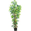 Nearly Natural 5188 6 Curved Bamboo Silk Tree in Pot