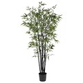 Nearly Natural 5277 Black Bamboo Silk Tree in Pot
