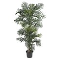Nearly Natural 5289 Golden Cane Palm Silk Tree in Pot