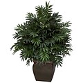 Nearly Natural 6719 Triple Bamboo Palm Plant in Pot