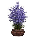 Nearly Natural 1244-PP Large Dancing Lady Floral Arrangements, Purple