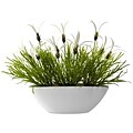 Nearly Natural 4955 White Floral Plant in Pot