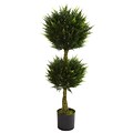 Nearly Natural 5392 Cypress Topiary UV Resistant Plant in Pot