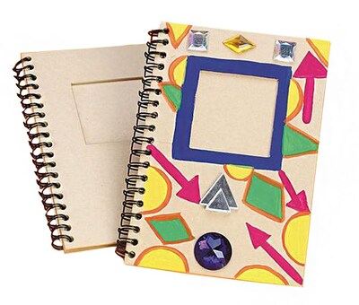 S&S® Paper Mache Notebook, 12/Pack
