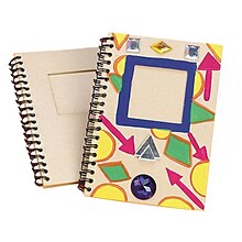 S&S® Paper Mache Notebook, 12/Pack