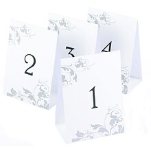 HBH™ Table Number Tents 1-40