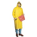 Mutual Industries 0.35mm PVC/Polyester 2 Piece Raincoat; Yellow, 2XL