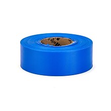 Mutual Industries Ultra Standard Flagging Tape, 1 3/16 x 100 yds., Blue, 12/Box
