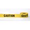 Mutual Industries CAUTION Barricade Tape, 3 x 1000, Yellow, 10/Box (1777955553000)