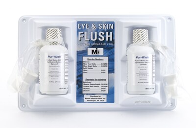 Physicians Care Double Bottle Eye Wash Station Refill, 16 oz. (50013)